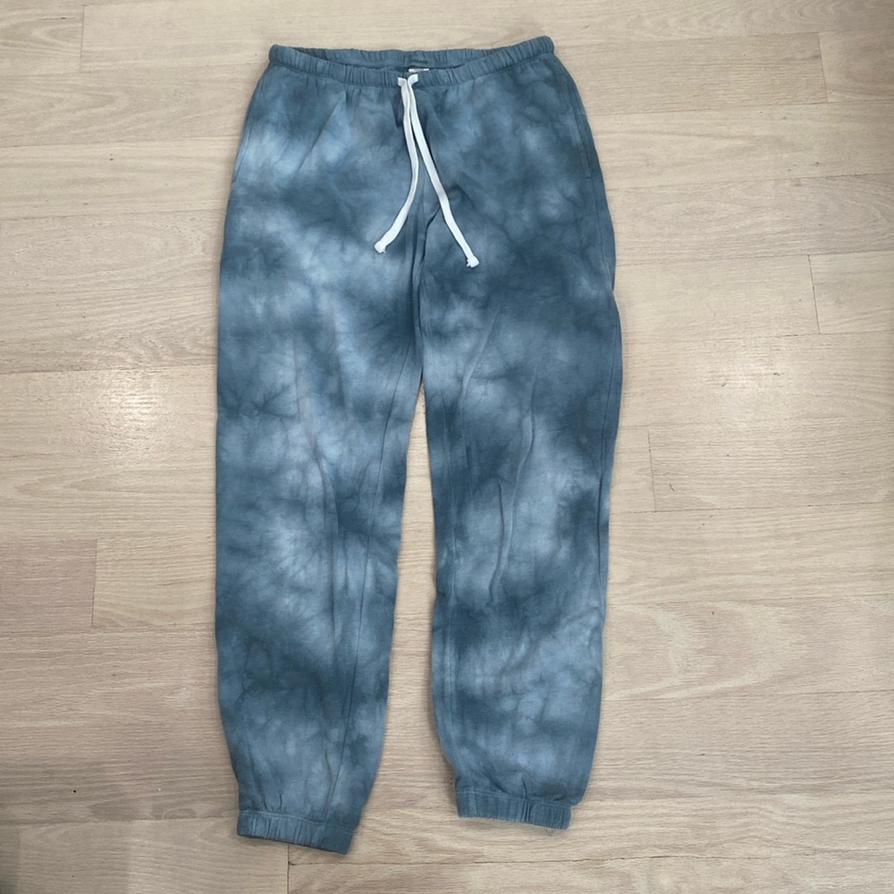 Garage Blue Small Tie-Dye Sweatpants (matching sweater also for sale)